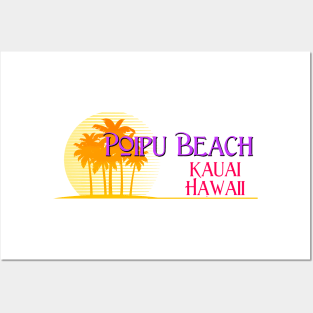 Life's a Beach: Poipu Beach, Kauai, Hawaii Posters and Art